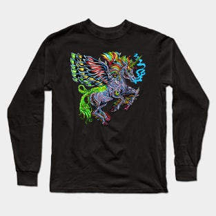 Monster Unicorn Long Sleeve T-Shirt